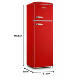 Combined Refrigerator Severin RKG8983     167 Red 246 l-2