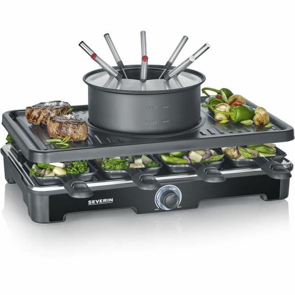 Raclette Severin RG2347 Black noir-0