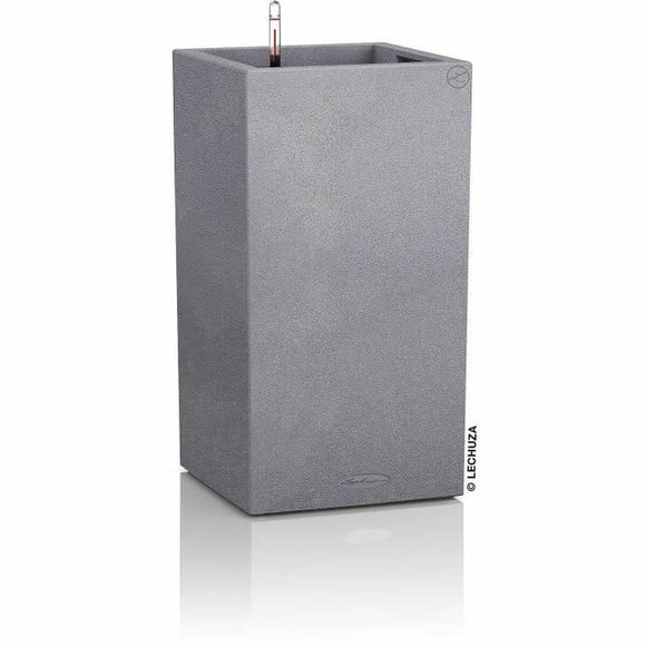 Plant pot Lechuza 40 x 40 x 76 cm Grey polypropylene Rectangular-0