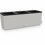 Self-watering flowerpot Lechuza Light grey 100 x 32,5 x 34,5 cm Rectangular-0