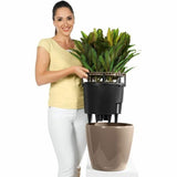 Self-watering flowerpot Lechuza White Ø 49,5 x 46,5 cm Plastic-1