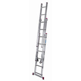 6-step folding ladder Krause 30368 Silver Steel-2