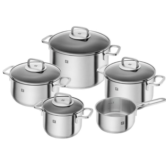 Saucepans Zwilling 66500-000-0 Silver Steel 5 Pieces (4 Units)-0