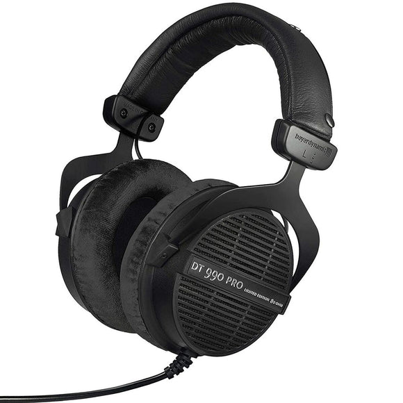 Headphones with Headband Beyerdynamic DT 990 PRO 80 OHM Black Limited Edition-0