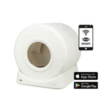 Self-cleaning litter box for cats Trixie White 51 x 56 x 54 cm Plastic-5