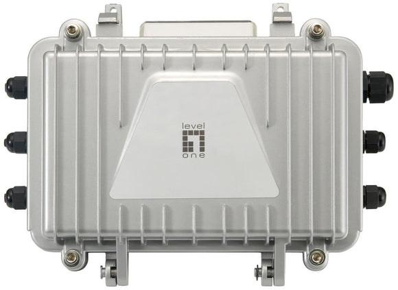 LevelOne PoE Extender Hybrid PFE-1014R with 4PoE-0