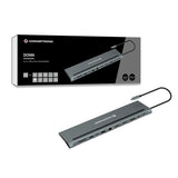 USB Hub Conceptronic 110518707101 Grey 100 W (1 Unit)-1