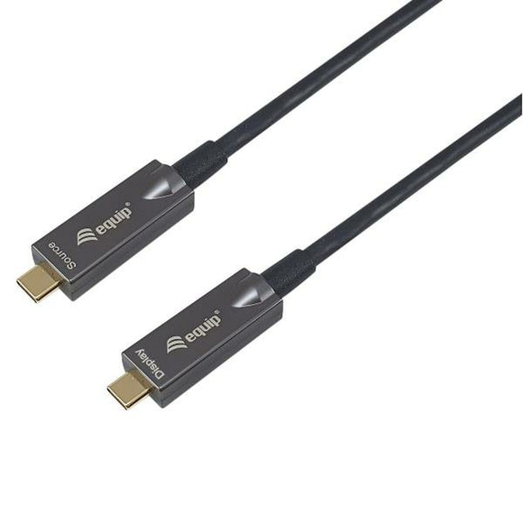 USB-C to USB-C Cable Equip 119462 Black-0