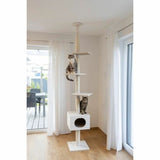 Cat scratching post Kerbl White Sisal-3