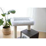 Scratching Post for Cats Kerbl Grey White/Black Sisal-4