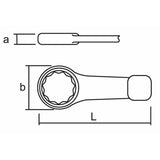 Star key KUKKO 95 mm Steel-1