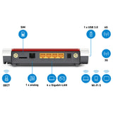 Router Fritz! 20002926 4G LTE Gigabit 400-866 Mbps-2