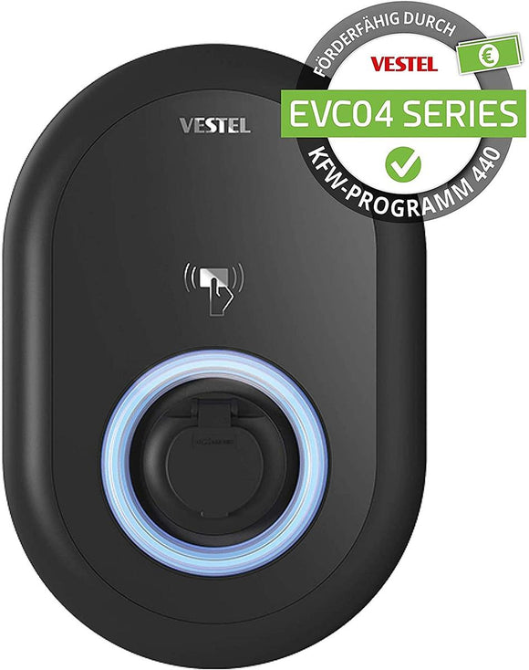 Vestel Wallbox EVC04-AC11SWA-T2P7 Home Smart 11kW 7m Kabel-0