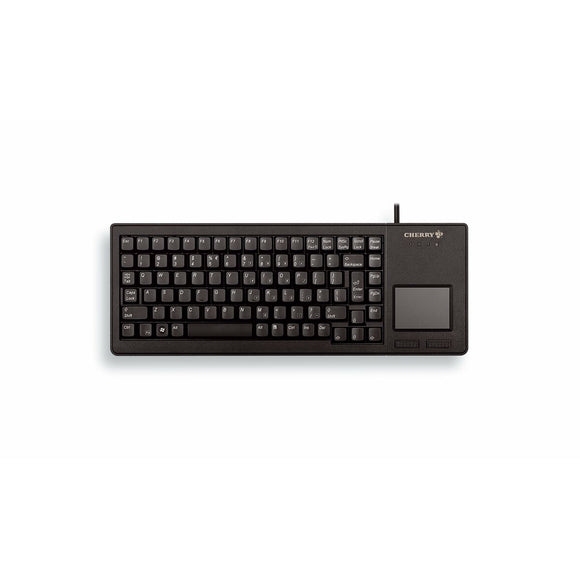 Keyboard Cherry G84-5500 XS TOUCHPAD Spanish Qwerty Black-0