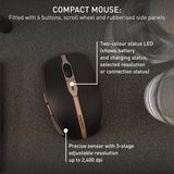 Keyboard and Mouse Cherry JD-9100ES-2 Black Spanish QWERTY-6