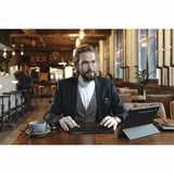 Keyboard Cherry KW 9200 MINI Spanish Qwerty Black-17