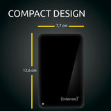External Hard Drive INTENSO 6021512 Black 4 TB HDD-6