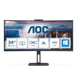 Monitor AOC CU34V5CW/BK 34" 100 Hz 60 Hz-0