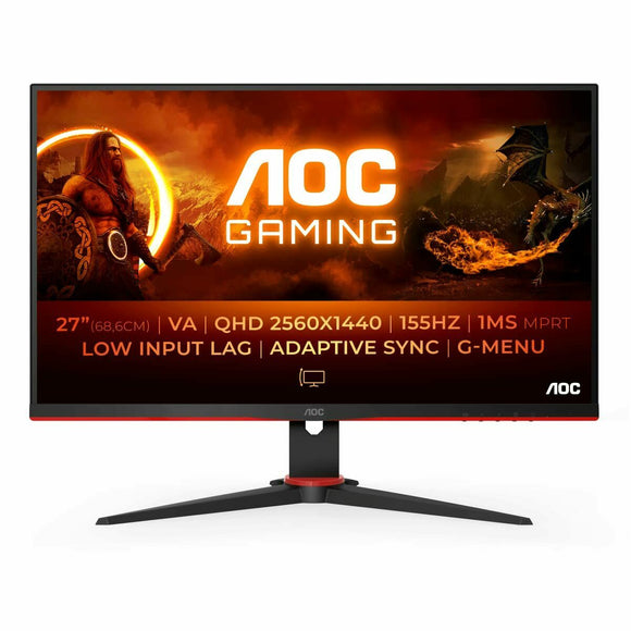 Gaming Monitor AOC Q27G2E/BK Quad HD-0