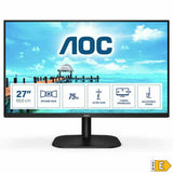 Monitor AOC 27B2H 27" LCD LED IPS Flicker free 75 Hz-5