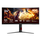 Monitor AOC CU34G4Z 34" Wide Quad HD-0