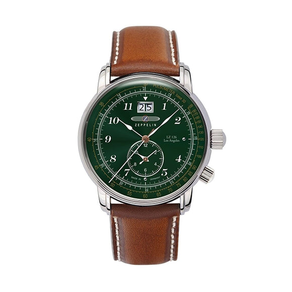 Men's Watch Zeppelin 8644-4 Green-0