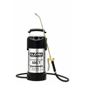 Garden Pressure Sprayer Gloria 505t Stainless steel Brass 6 BAR 5 L-0