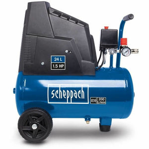 Air Compressor Scheppach HC30OX Horizontal 1100 W 8 bar 24 L-0