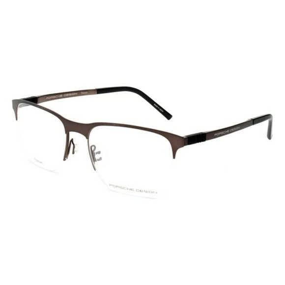 Men' Spectacle frame Porsche P8322-D Brown Black ø 54 mm-0