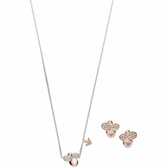 Ladies' Necklace Emporio Armani SENTIMENTAL SPECIAL PACK + EARRINGS-0