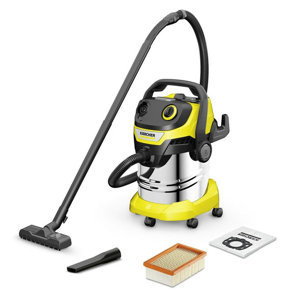 Cordless Vacuum Cleaner Kärcher WD 5 S V-25/5/22 Yellow Black 1100 W-0