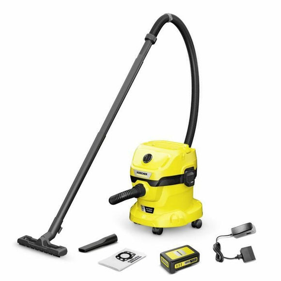 Vacuum Cleaner Kärcher WD 2-18 Yellow Black 225 W-0