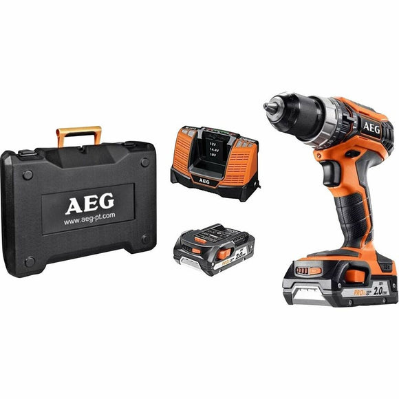 Drill and accessories set AEG Powertools BSB18C2 LI-202C 50 Nm-0