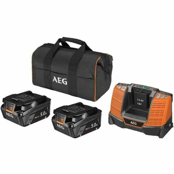 Drill and accessories set AEG Powertools-0