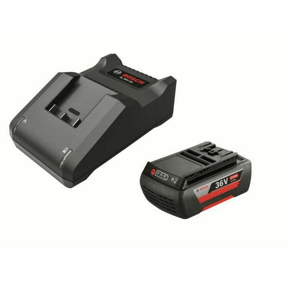 Charger and rechargeable battery set BOSCH Starter Set Litio Ion 2 Ah 36 V-0