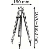 Portable tripod BOSCH BT 170 HD-3