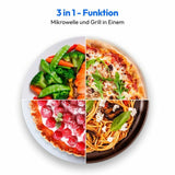 Microwave Medion MD17495 Grey 800 W 23 L-2