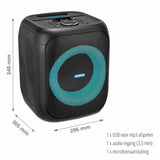 Portable Bluetooth Speakers Medion Black 50 W-7