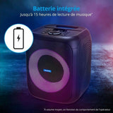 Portable Bluetooth Speakers Medion Black 50 W-1