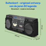 Radio cassette Medion Vintage-2