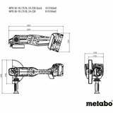 Angle grinder Metabo WPB 36-18 LTX BL 24-230-1