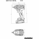 Screwdriver Metabo SSW 18 LT 300 BL-2