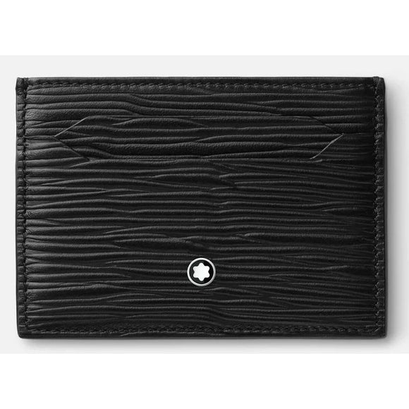Card Holder Montblanc 130930 Leather Black 9,7 x 3,4 x 12,7 cm-0