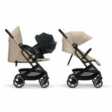 Baby's Pushchair Cybex Beezy BLK Beige-5