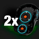 Lawn mowing robot Gardena Smart SILENO Free 1200 M² 100 m 1000 m² 250 m 180 m 800 m² 220 m 750 m² 1800 M²-3