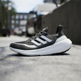 Sports Trainers for Women Adidas Ultra Boost Light White Black-7