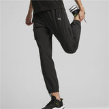 Adult's Tracksuit Bottoms Puma Flex Woven Cargo Black Men-6