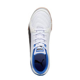 Adult's Indoor Football Shoes Puma Pressing Iv White Blue-2
