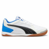 Adult's Indoor Football Shoes Puma Pressing Iv White Blue-0