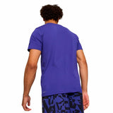 Men’s Short Sleeve T-Shirt Puma Energy Cloudspun Blue-2